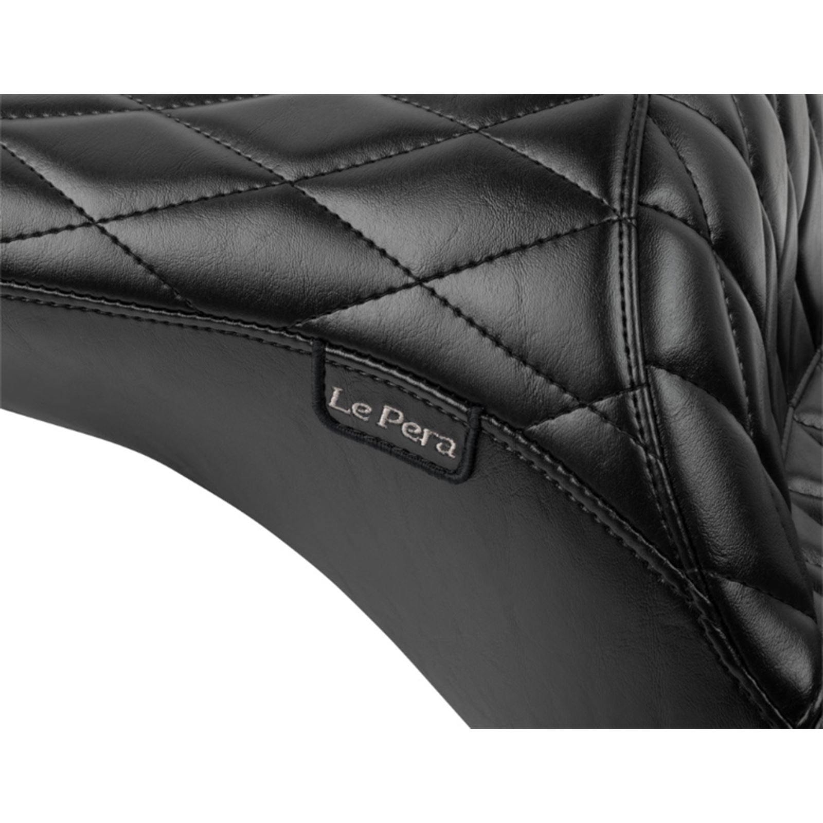 Le Pera Maverick Seat - without Backrest - Diamond Stitch - FLH/FLT '23-'24 [MPN: LV-957DM]_1694674