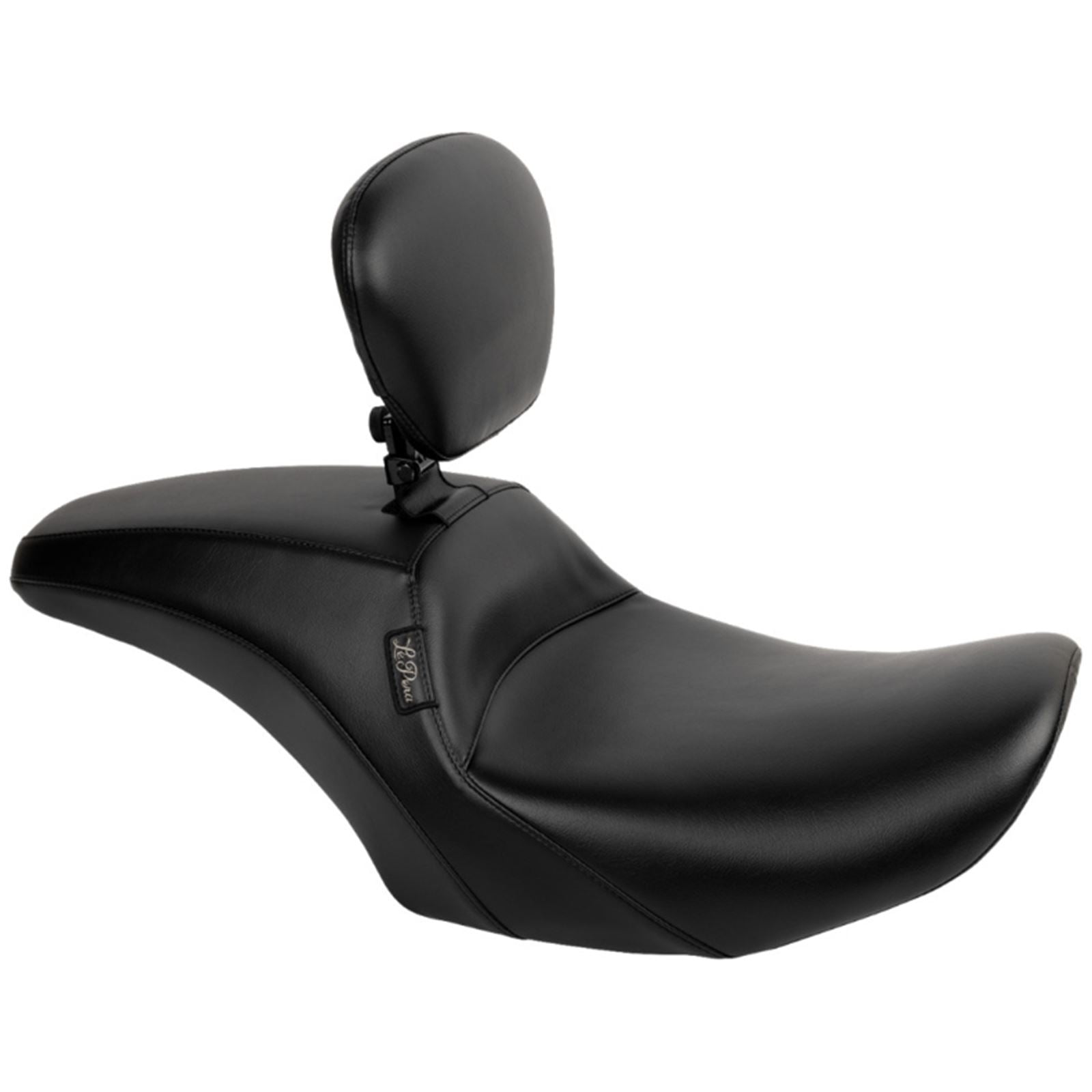 Le Pera Outcast Seat - With Backrest - Plain - FLH/FLT '23-'24 LV-987BR_1694686