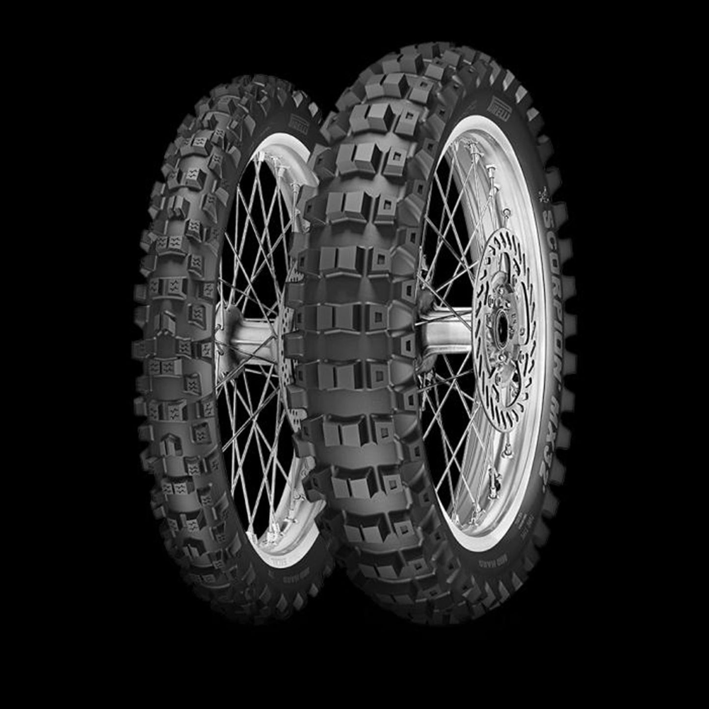 Pirelli - Powersports Mid-Hard Stadium Tire - 110/90-19 NHS 62M 4016800_1498387