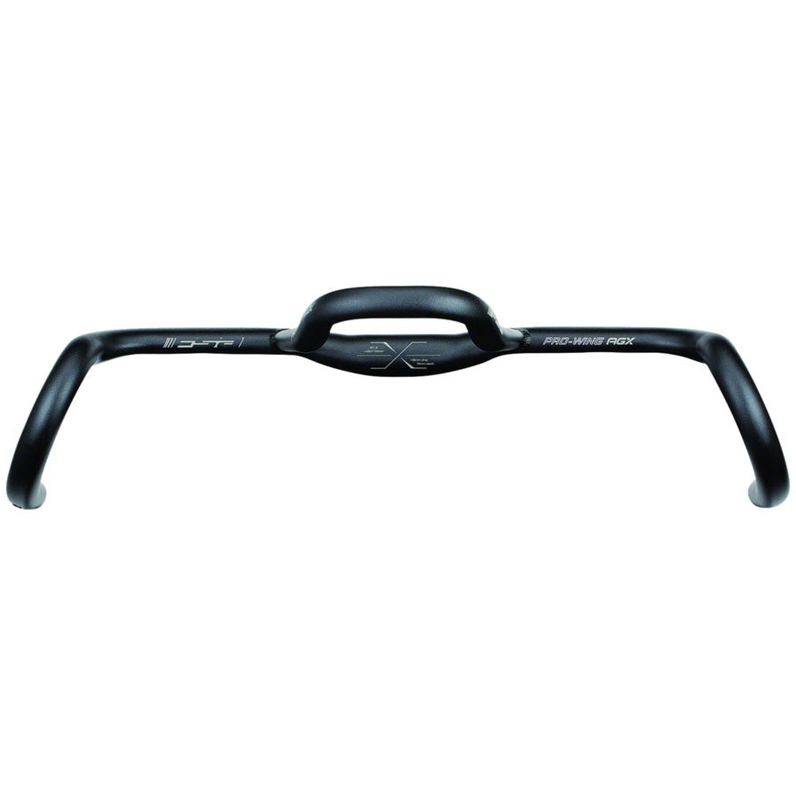 Full Speed Ahead Pro-Wing AGX Drop Handlebar - Aluminum, 31.8mm, 44cm, Black [MPN: 185-0028014870]_1924092