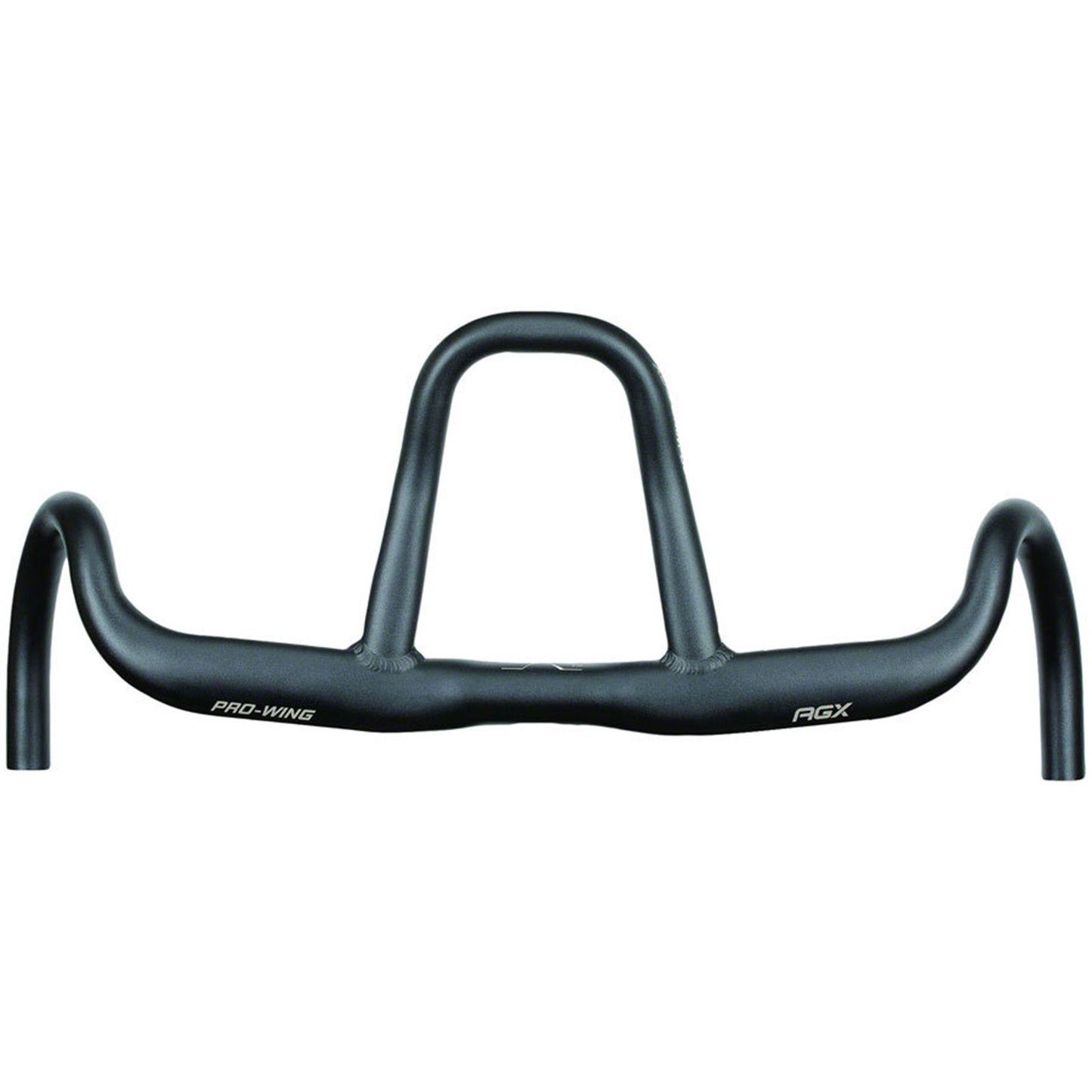 Full Speed Ahead Pro-Wing AGX Drop Handlebar - Aluminum, 31.8mm, 46cm, Black [MPN: 185-0028046870]_1924094
