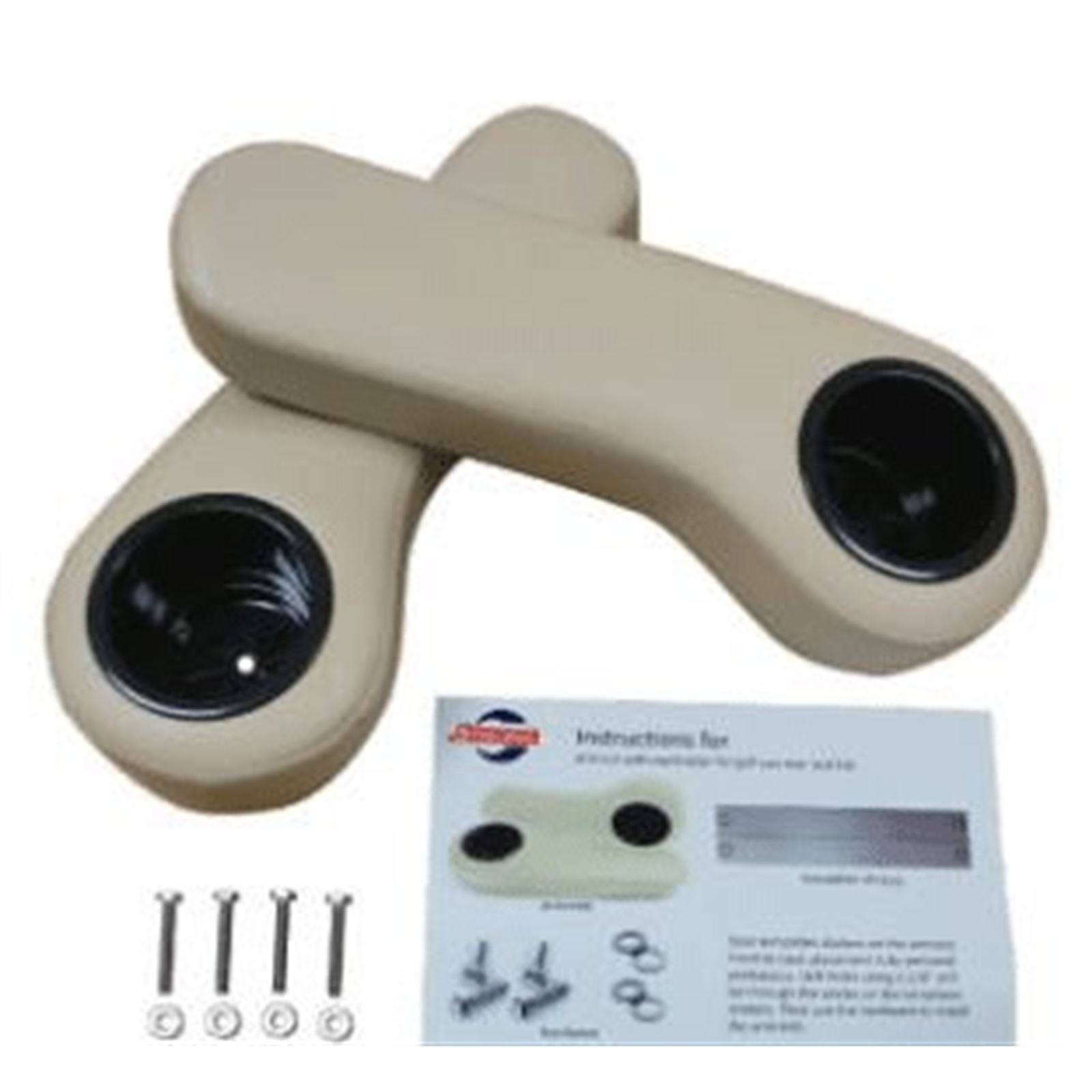 Birdie Pro Cushion Set - Rear Flip Seat - Sandstone for Yamaha G29 Drive only SCYM02_1498464
