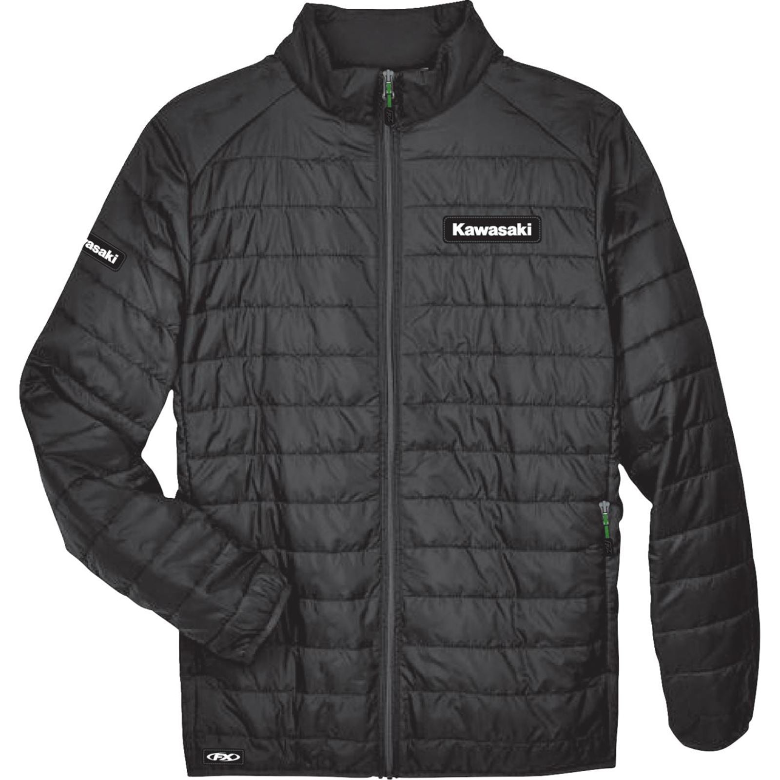 Factory Effex Kawasaki Puffer Jacket - Black_1519650