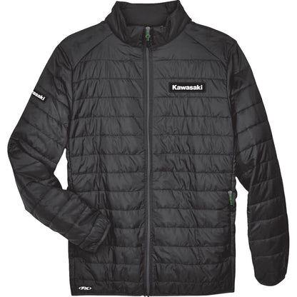 Factory Effex Kawasaki Puffer Jacket - Black_1519650