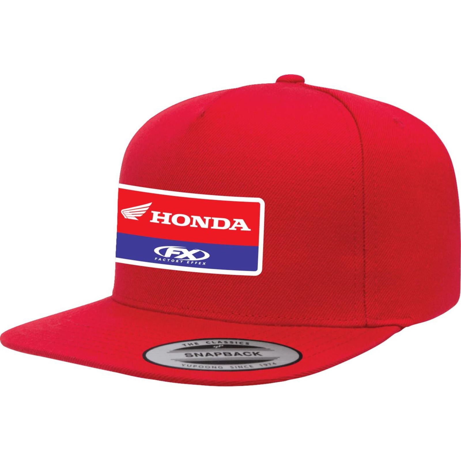 Factory Effex Honda Victory Snapback Hat - Red 28-86302_1519679