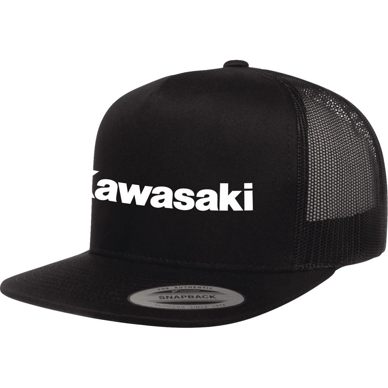 Factory Effex Kawasaki Alpha Snapback Hat - Black 28-86100_1519676