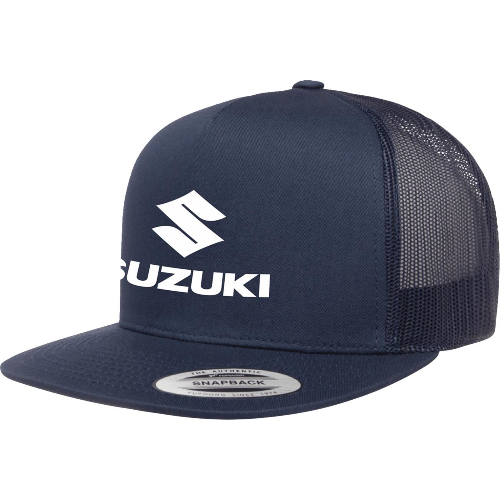 Factory Effex Suzuki Alpha Snapback Hat - Navy 28-86400_1519674
