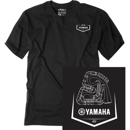 Factory Effex Yamaha Track T-Shirt - Black_1519724