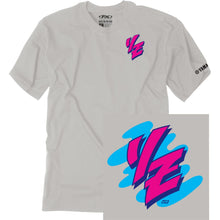 Factory Effex Yamaha Retro YZ T-Shirt - Light Gray_1519728