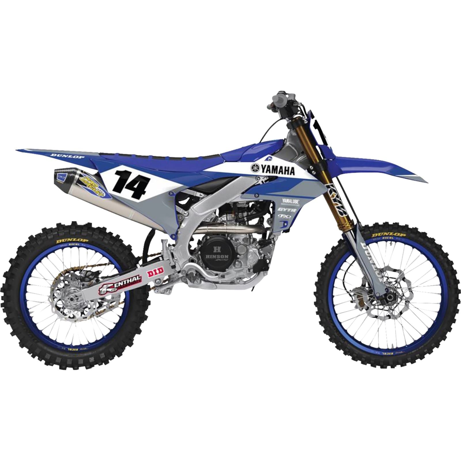 Factory Effex EVO 21 Graphic Kit for Yamaha - YZ 125/250 28-02252_1526664