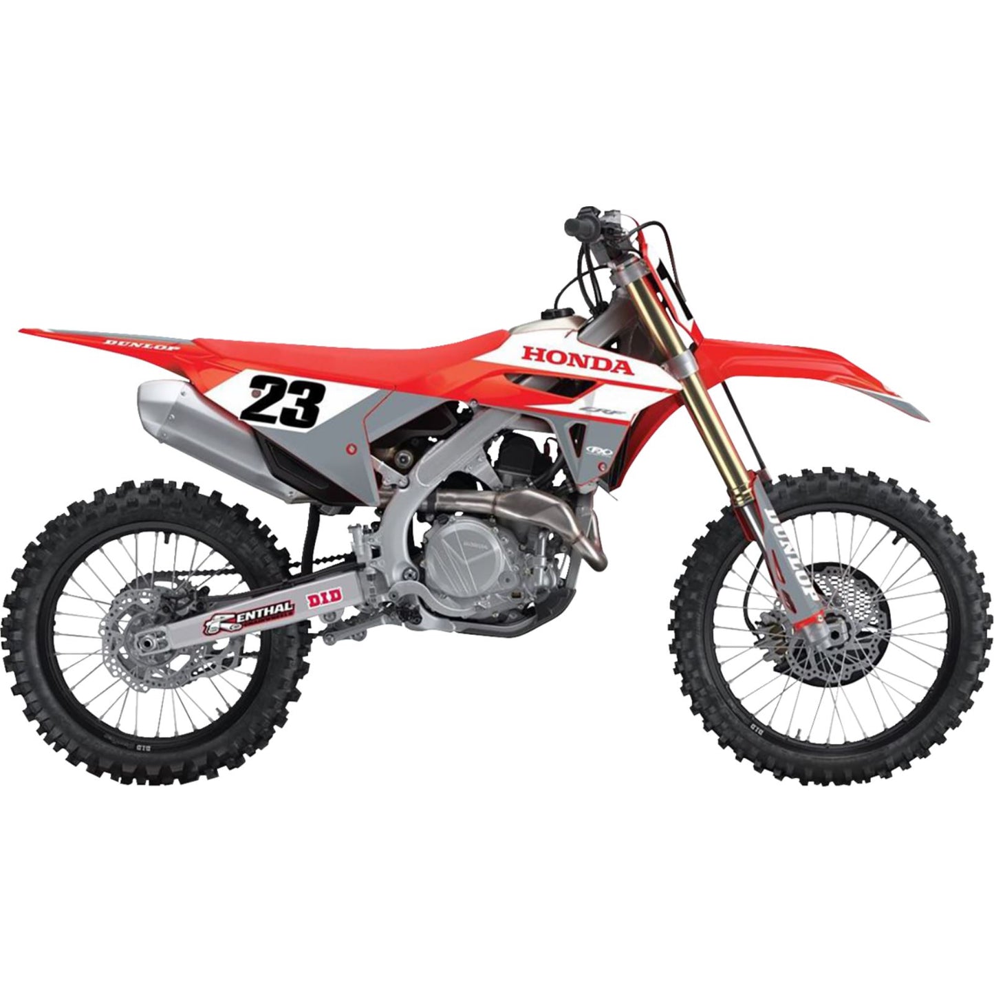 Factory Effex EVO 21 Graphic Kit for Honda - CRF 250/450 R 28-02350_1526662