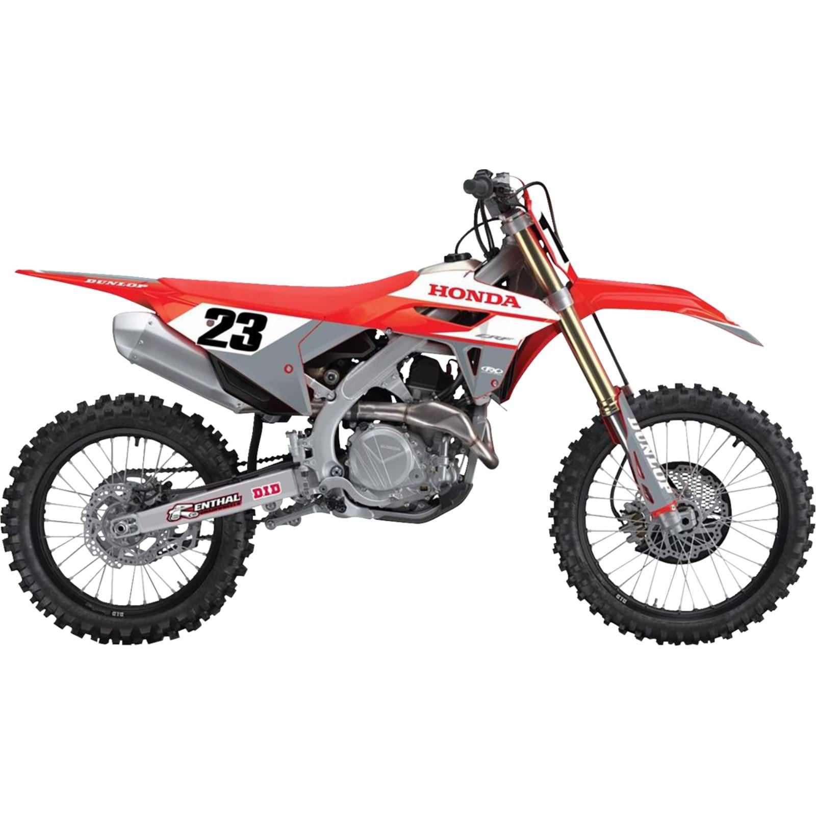 Factory Effex EVO 21 Graphic Kit for Honda - CRF 250/450 R 28-02350_1526662