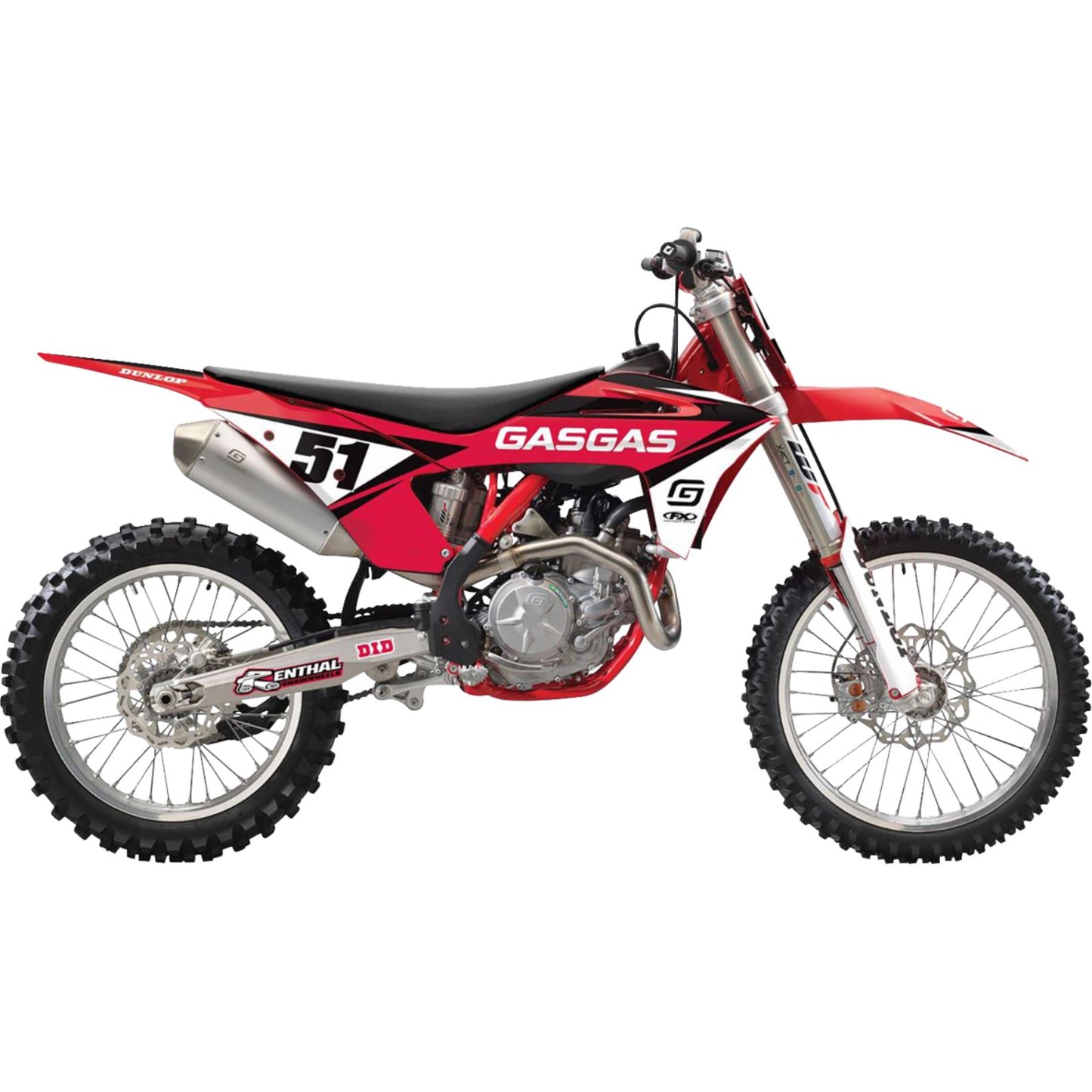 Factory Effex EVO 21 Graphic Kit for Gas Gas - MC 125-450F/EX 300-450F 28-02730_1526631