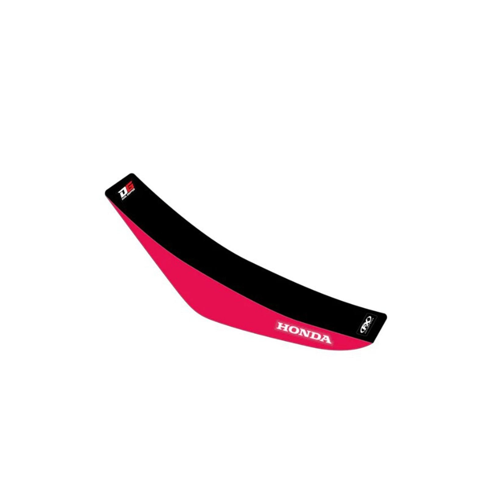 Factory Effex Dual Gripper Seat Cover fits Honda CRF250 10-13, CRF450 '09-12 - Black/Red [MPN: 28-28302]_2058091