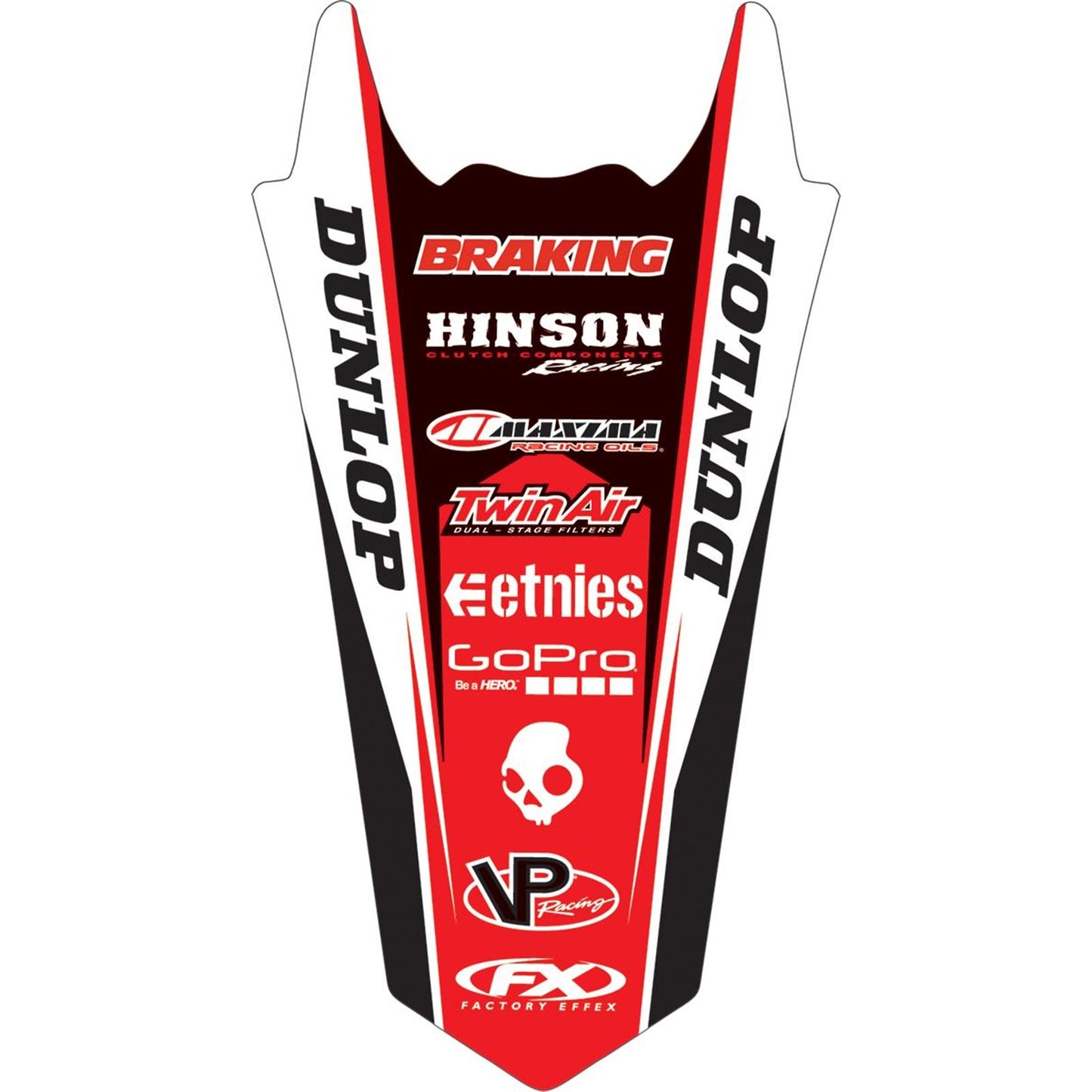 Factory Effex Rear Fender Graphic for Honda CRF250 25, CRF450 25" 28-32334_1707594