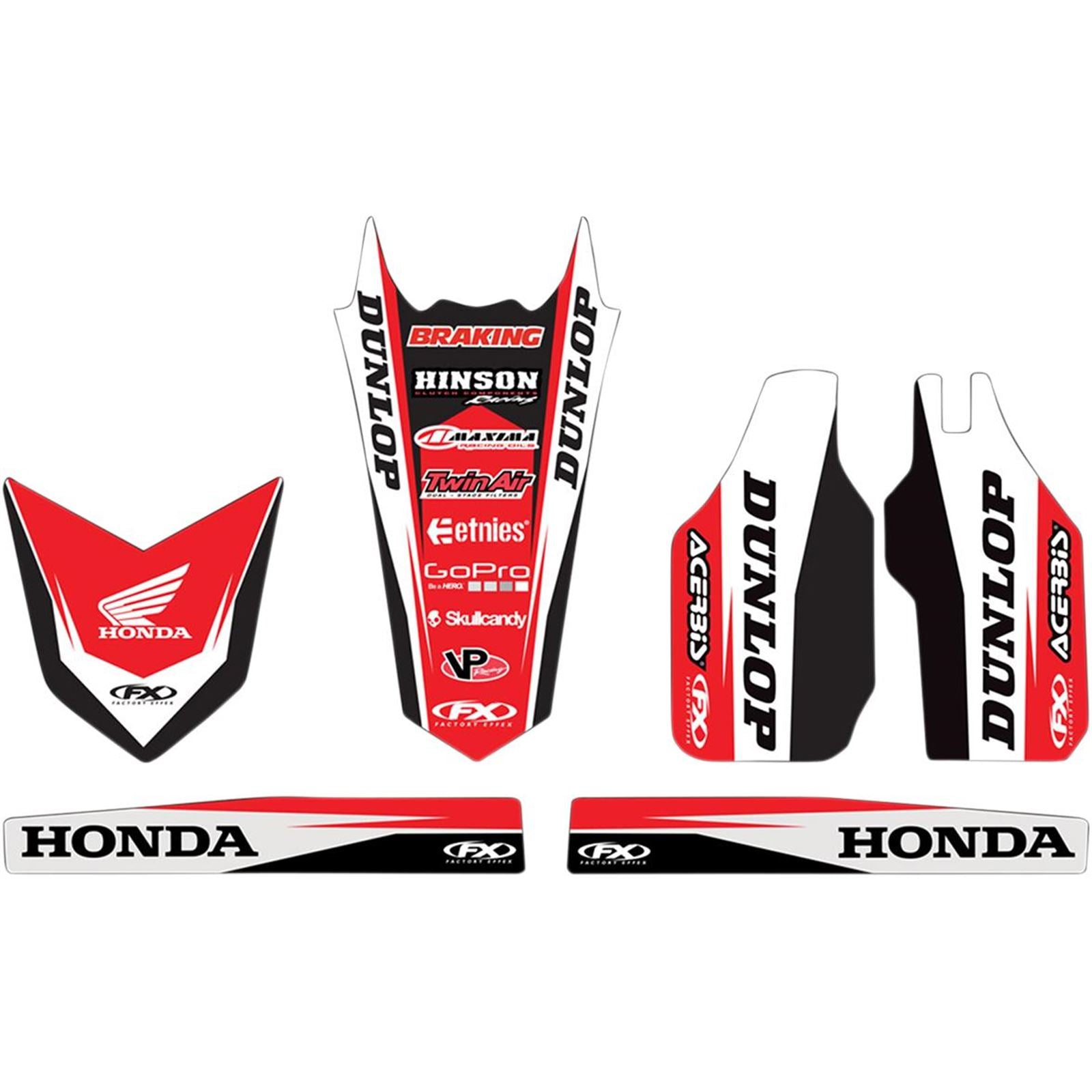Factory Effex Trim Kit for Honda CRF250 25, CRF450 25" 28-50334_1707540