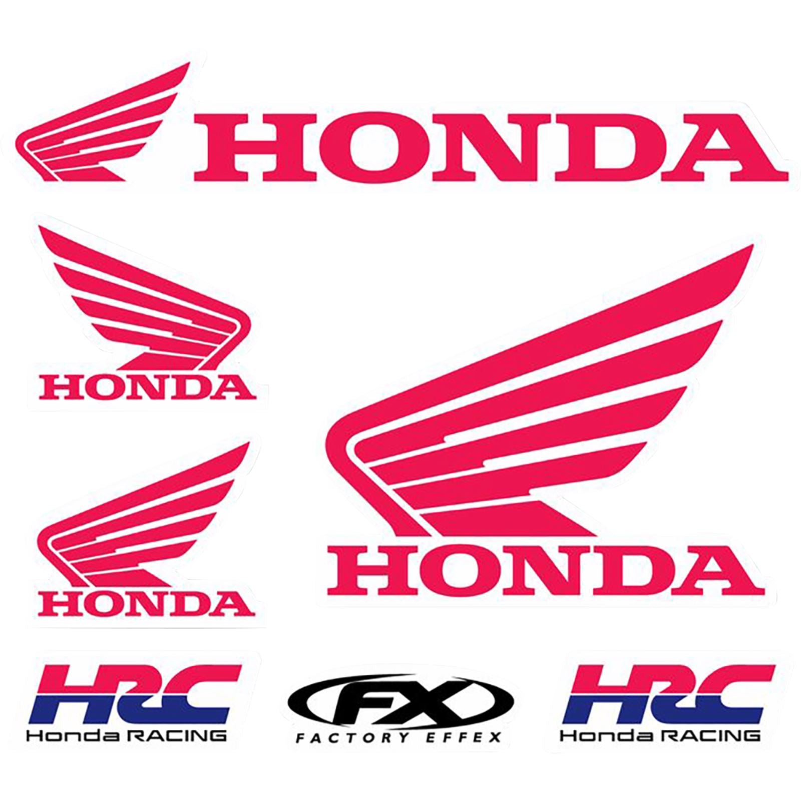 Factory Effex Jersey Iron-On Kit for Honda 28-82300_1526676
