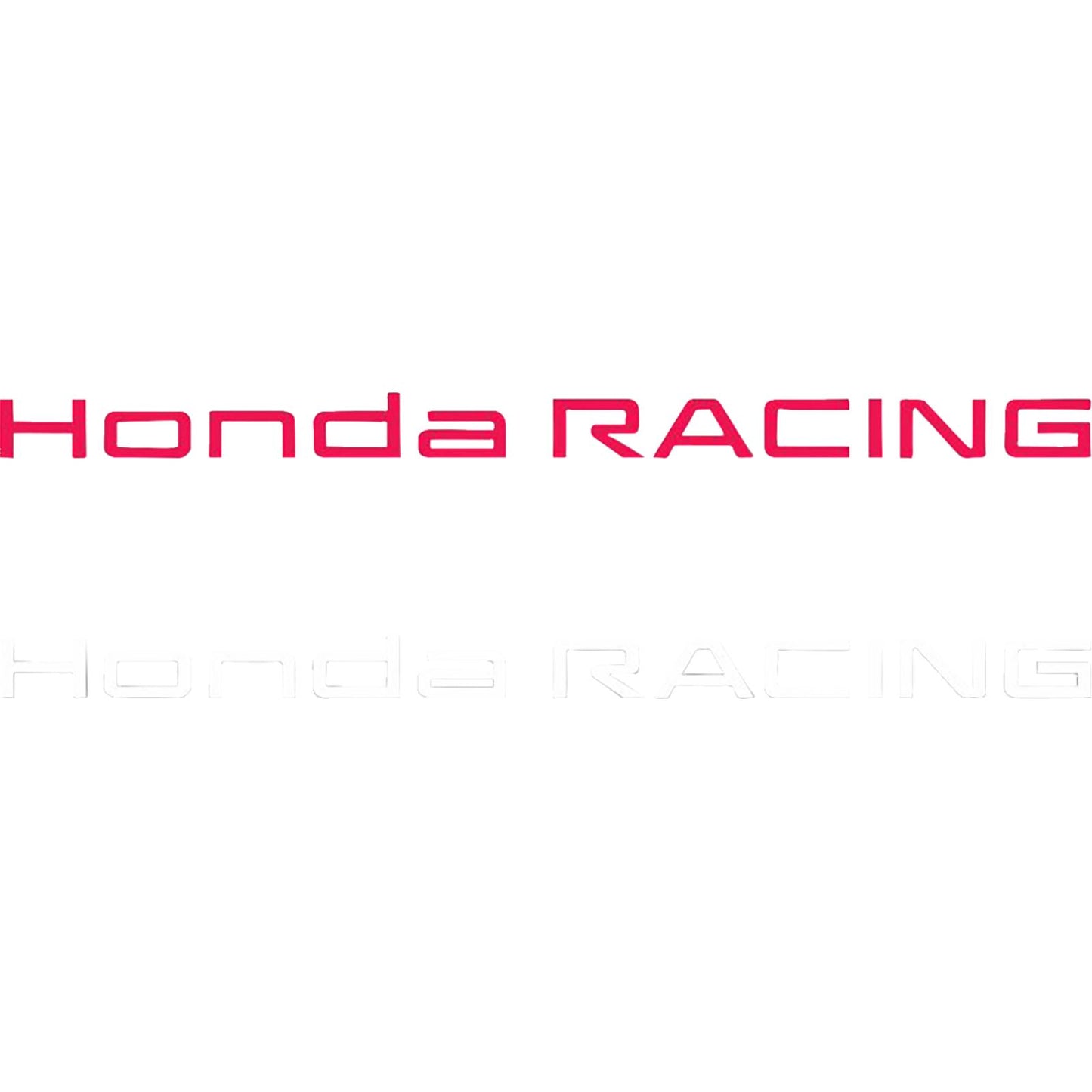 Factory Effex DieCut- 1' for Honda Racing (red) 28-94302_1526572