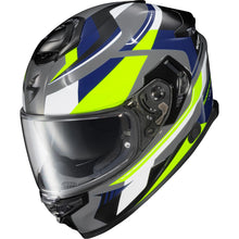 ScorpionEXO EXO-Eclipse - Full-Face Helmet - Grey/Hi-Vis/Blue - Medium OPEN BOX [MPN: ECL-1124]_1839925