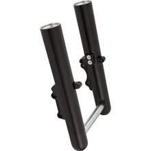 Arlen Ness Fork Legs - Black - Smooth - Dual Disc 40-528_1519769