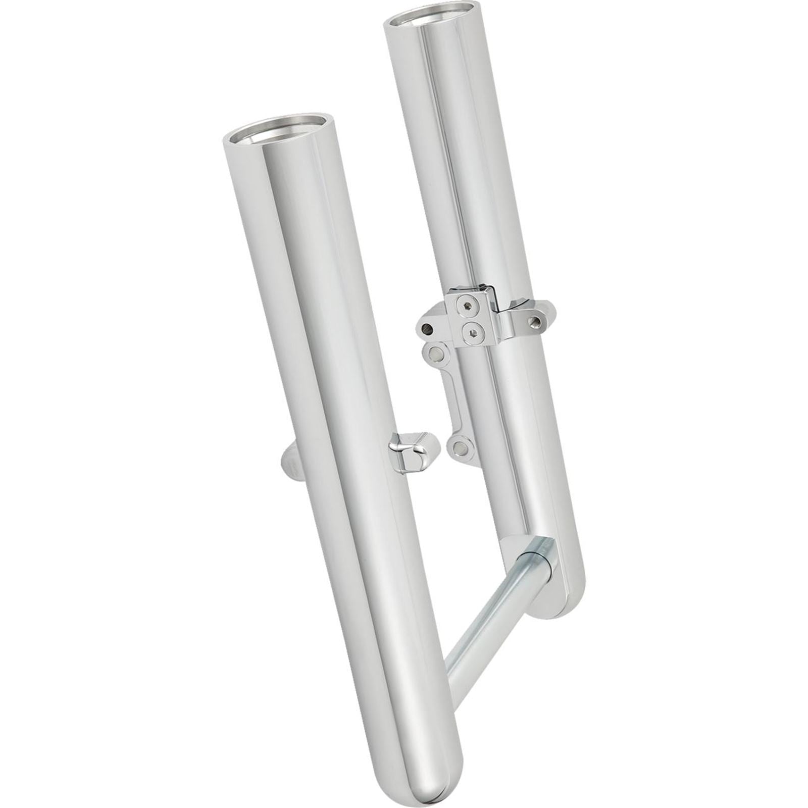 Arlen Ness Fork Legs - Chrome - Smooth - Single Disc 40-533_1519773