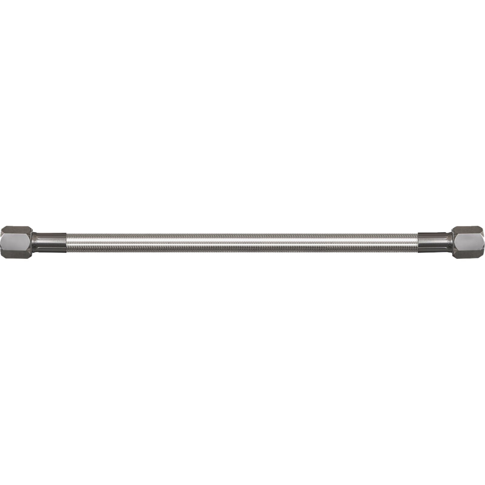 Goodridge Universal Fuel Line - Stainless Steel - 15" [MPN: VTOL-015C-CL]_1498888
