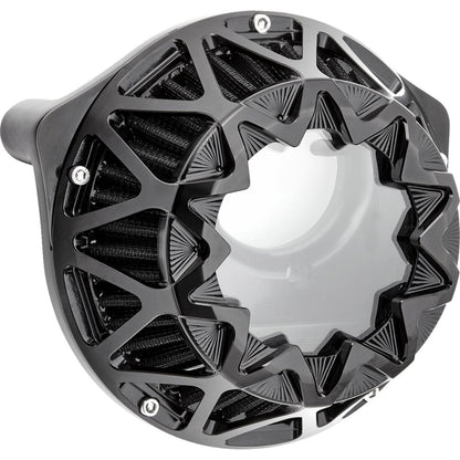Arlen Ness Crossfire Air Cleaner - All Black for Harley-Davidson 600-233_1512660