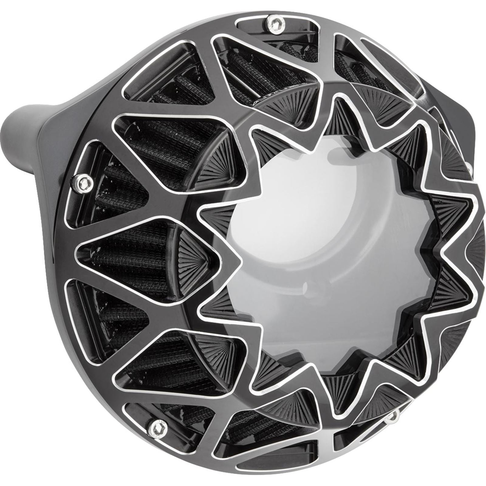 Arlen Ness Crossfire Air Cleaner - Black for Harley-Davidson 600-234_1519796