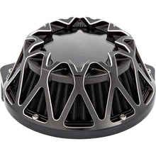Arlen Ness Crossfire Air Cleaner - Black for Harley-Davidson 600-234_1519797