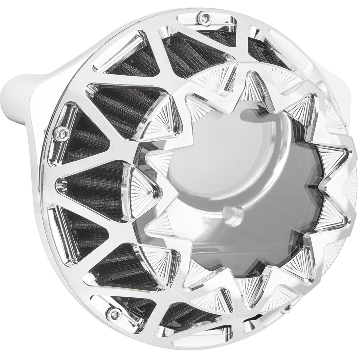 Arlen Ness Crossfire Air Cleaner - Chrome 600-235_1512658