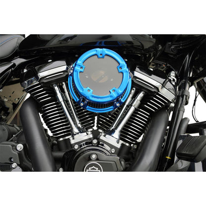 Arlen Ness Method™ Clear Series Air Cleaner - Blue 600-239_1768672