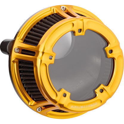 Arlen Ness Method™ Clear Series Air Cleaner - Gold 600-240_1707647
