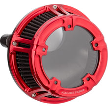 Arlen Ness Method™ Clear Series Air Cleaner - Red 600-241_1707642