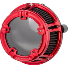 Arlen Ness Method™ Clear Series Air Cleaner - Red 600-241_1707643