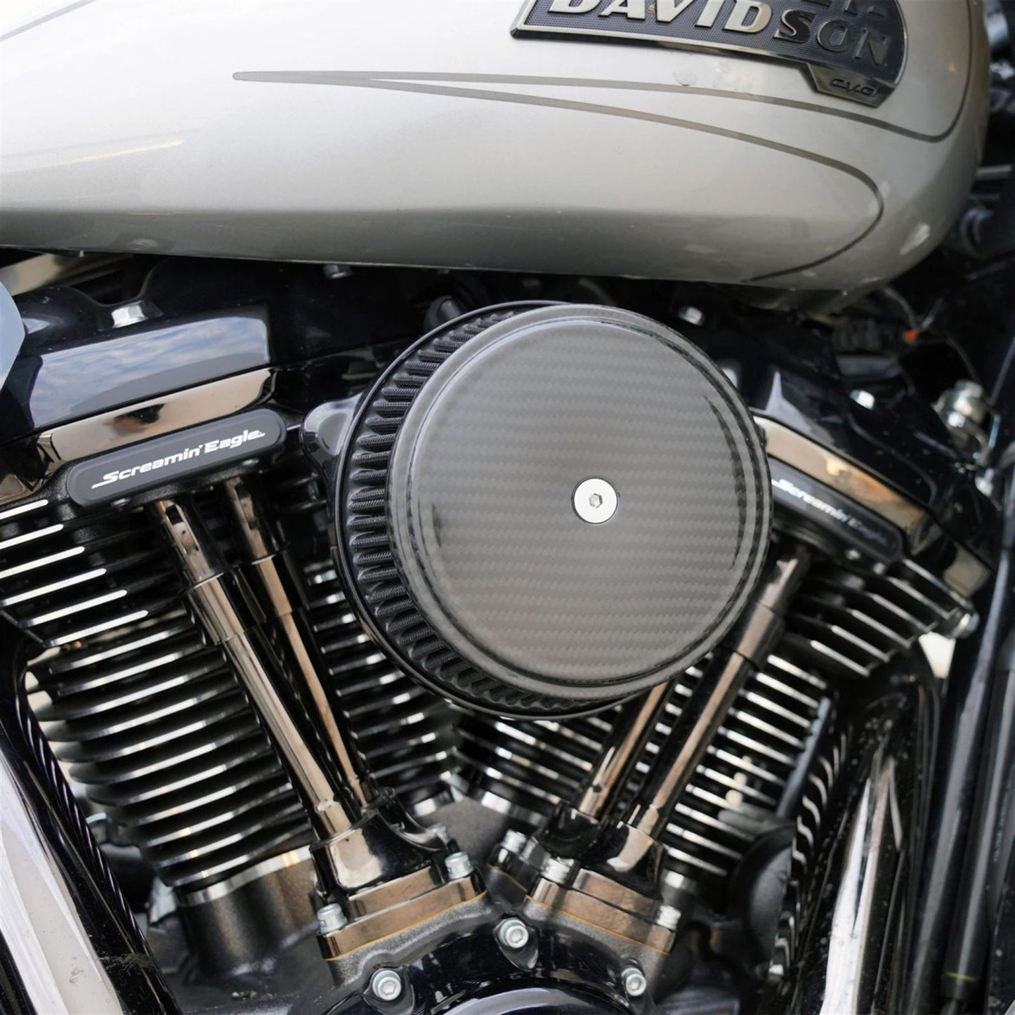Arlen Ness Big Sucker Stage 1 Air Cleaner Kit without Cover - Chrome 600-300_1547963