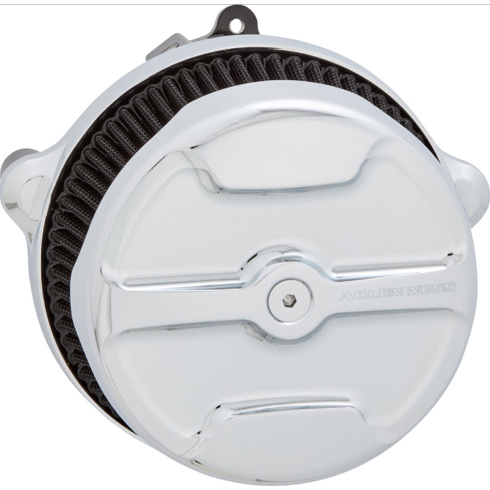 Arlen Ness Big Sucker Stage 1 Air Cleaner Kit with Cover - FTR 10 - Chrome 600-308_1547971