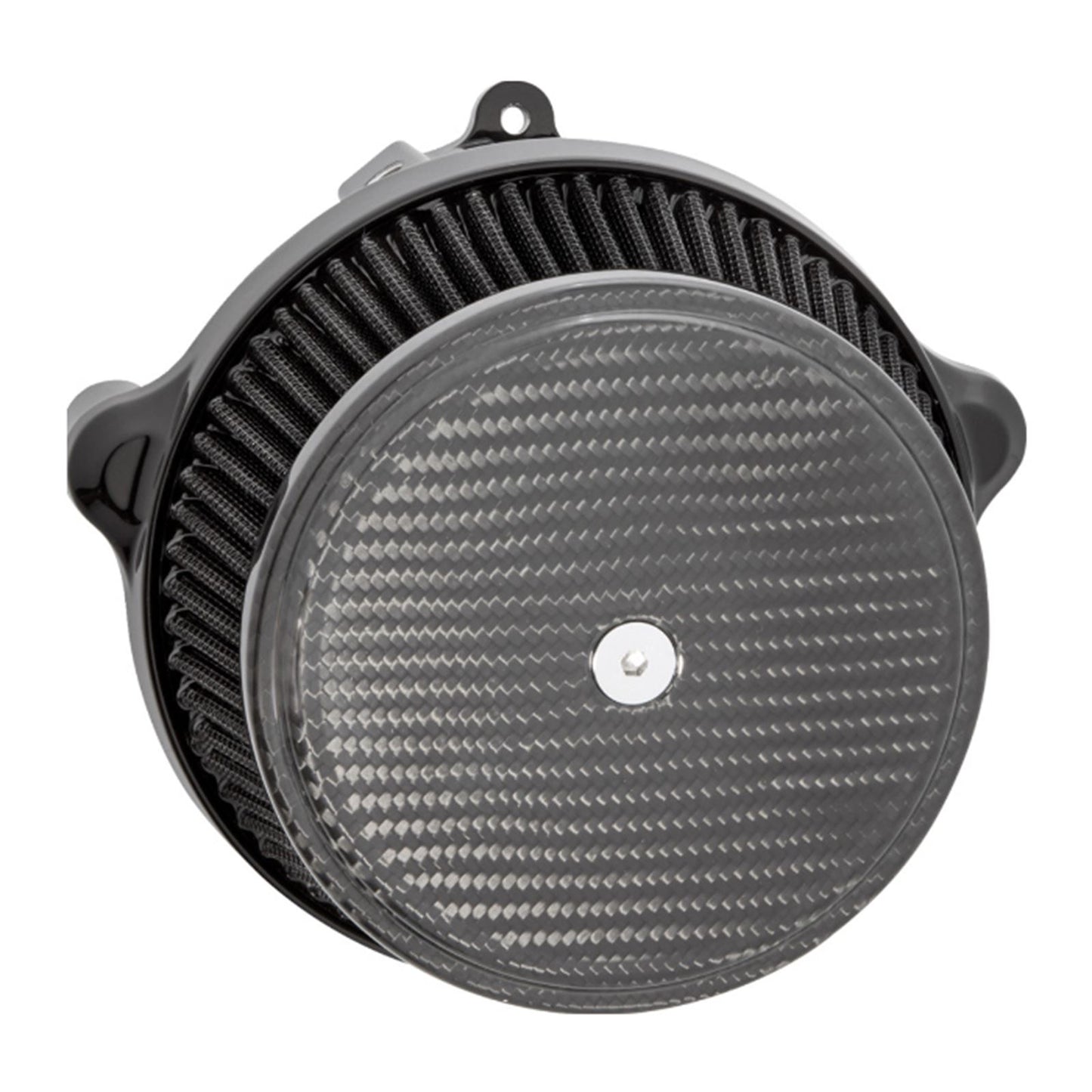 Arlen Ness Big Sucker Stage 1 Air Cleaner Kit with Cover - Carbon - Black 600-311_1547975