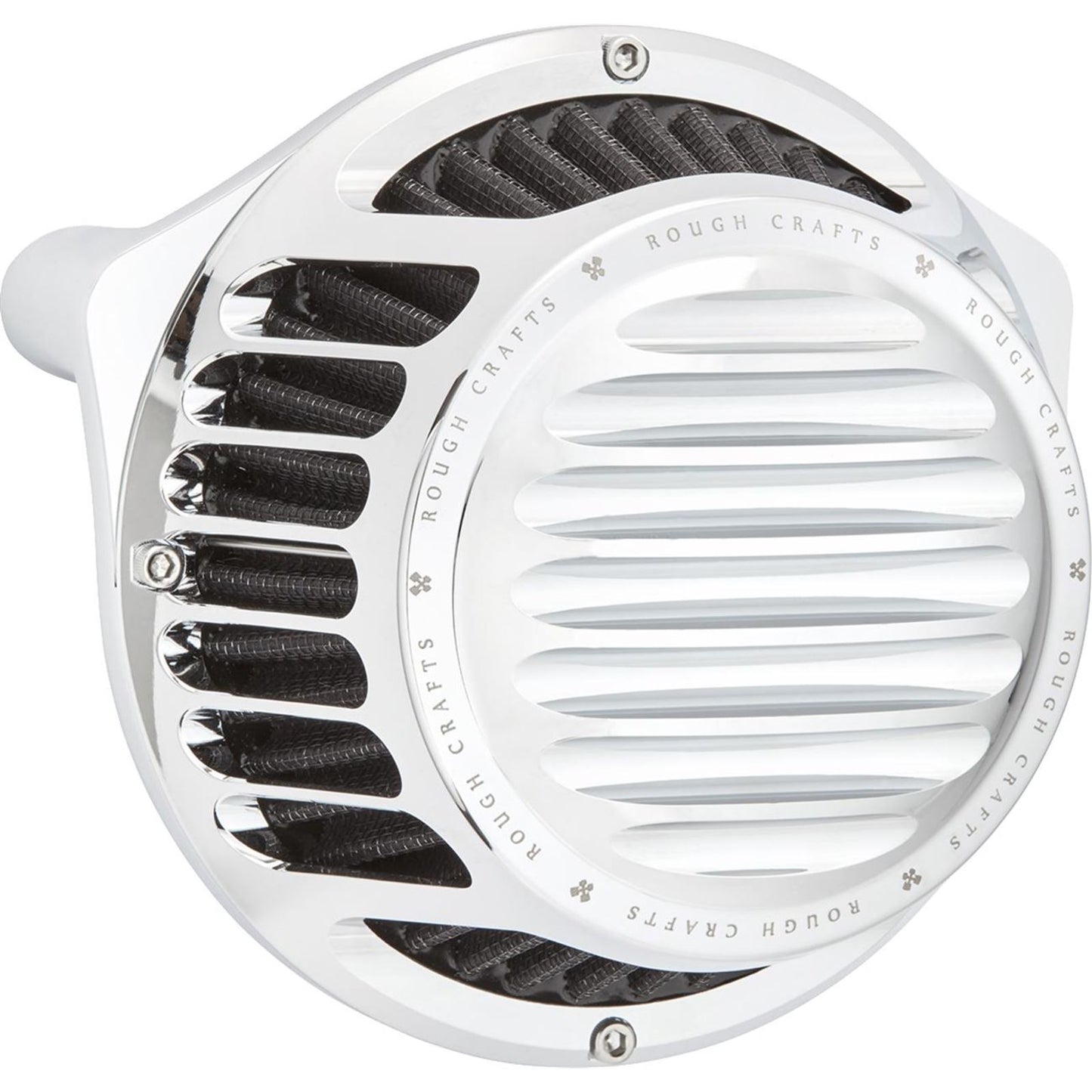 Arlen Ness Rough Craft Air Cleaner Kit - Chrome RC-600-024_1512643