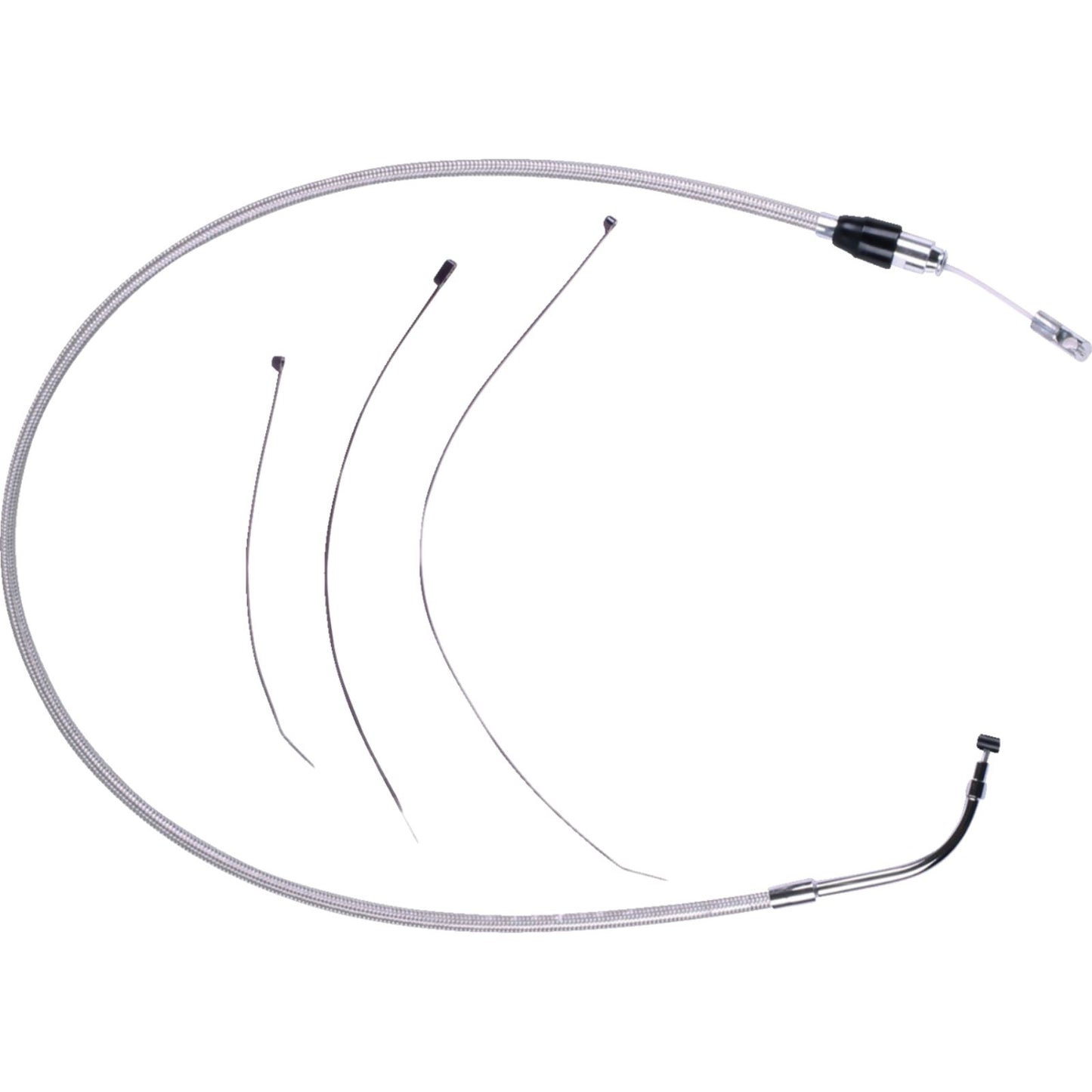 Magnum Polished Stainless Quick Connect Upper Clutch Cable [MPN: 5239HE]_1500599