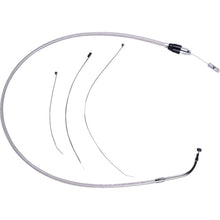 Magnum Polished Stainless Quick Connect Upper Clutch Cable for Harley-Davidson [MPN: 52398HE]_1501456