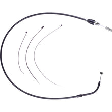 Drag Specialties Quick Connect Clutch Cable - Upper - Black/Black [MPN: 0652-3177]_1500607