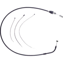 Drag Specialties Quick Connect Clutch Cable - Upper - Black/Black 0652-3190_1512682