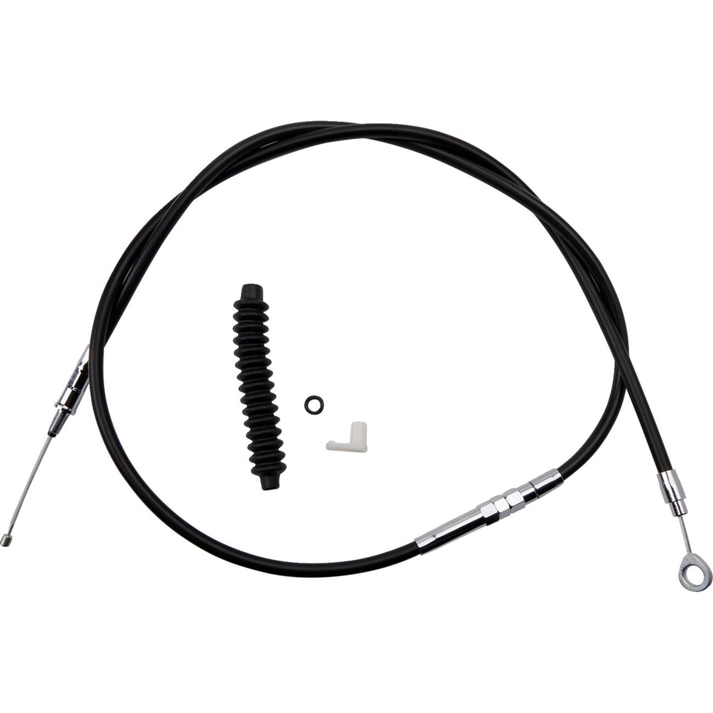 Drag Specialties High-Efficiency Black Vinyl Clutch Cable 0652-3219_1519802
