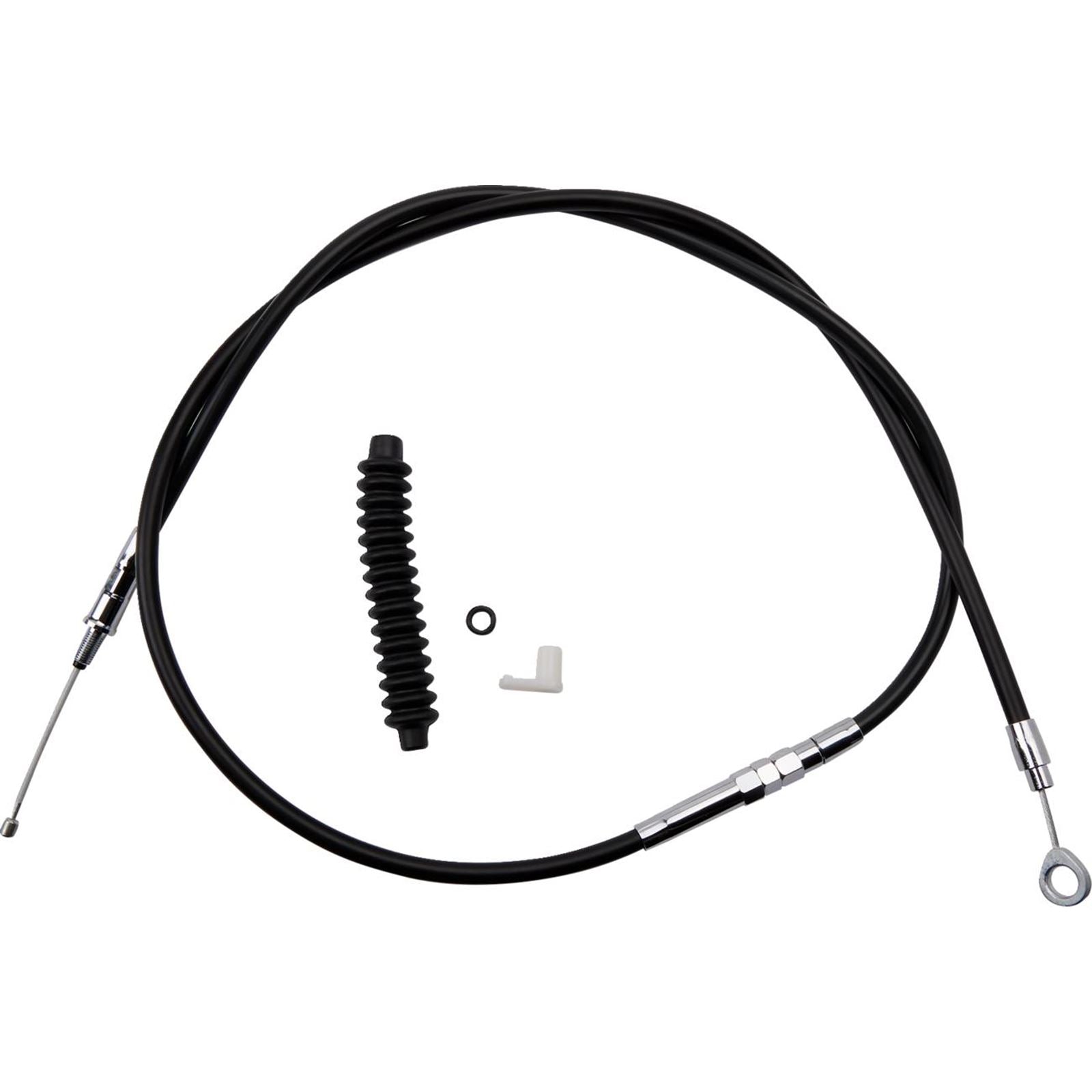 Drag Specialties High-Efficiency Black Vinyl Clutch Cable 0652-3219_1519802