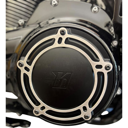 Kodlin USA NXL Derby Cover - Black for M8 Touring [MPN: K25409]_1512724