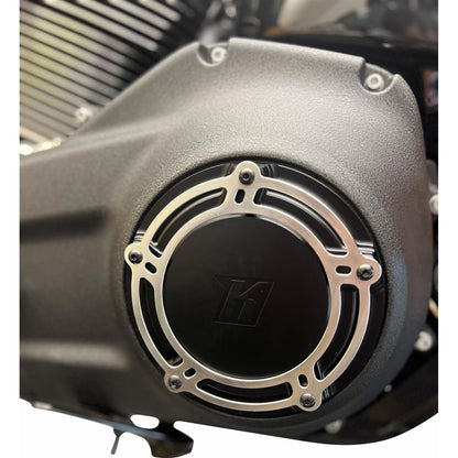 Kodlin USA NXL Derby Cover - Black for M8 Softail [MPN: K25410]_1512709