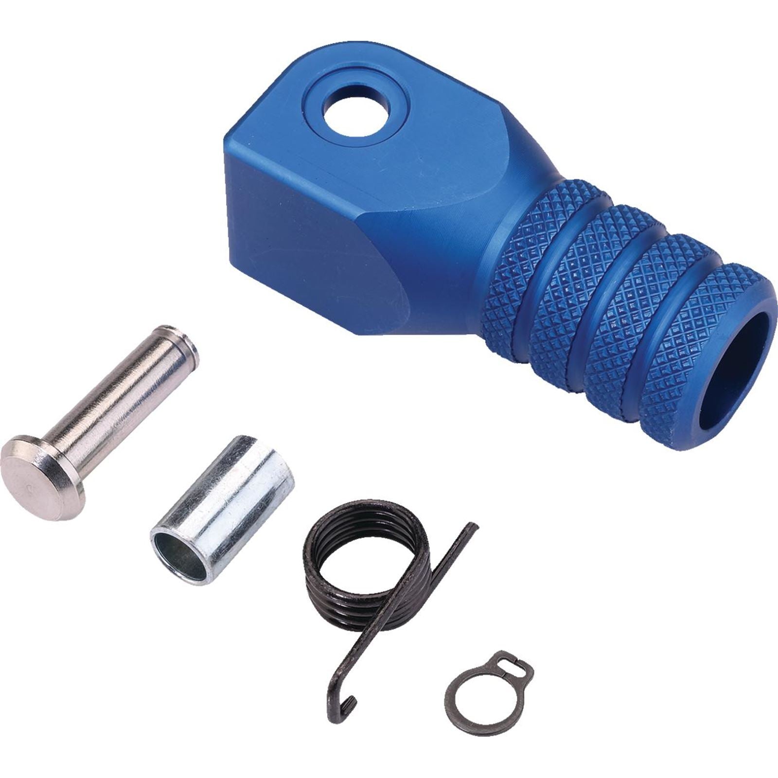 Moose Offroad Knurled Shift Lever Tip - 0 mm - Blue 81-0000-02-20_1524869