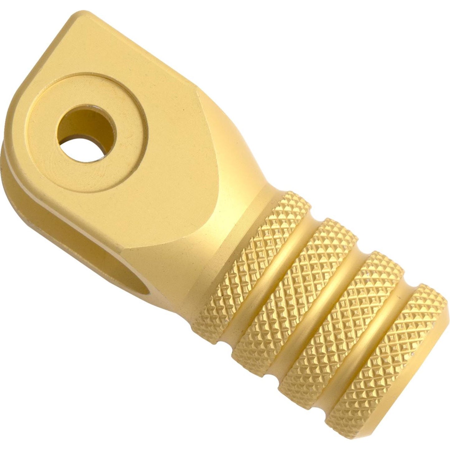 Moose Offroad Knurled Shift Lever Tip - 0 mm - Gold 81-0000-02-50_1556071
