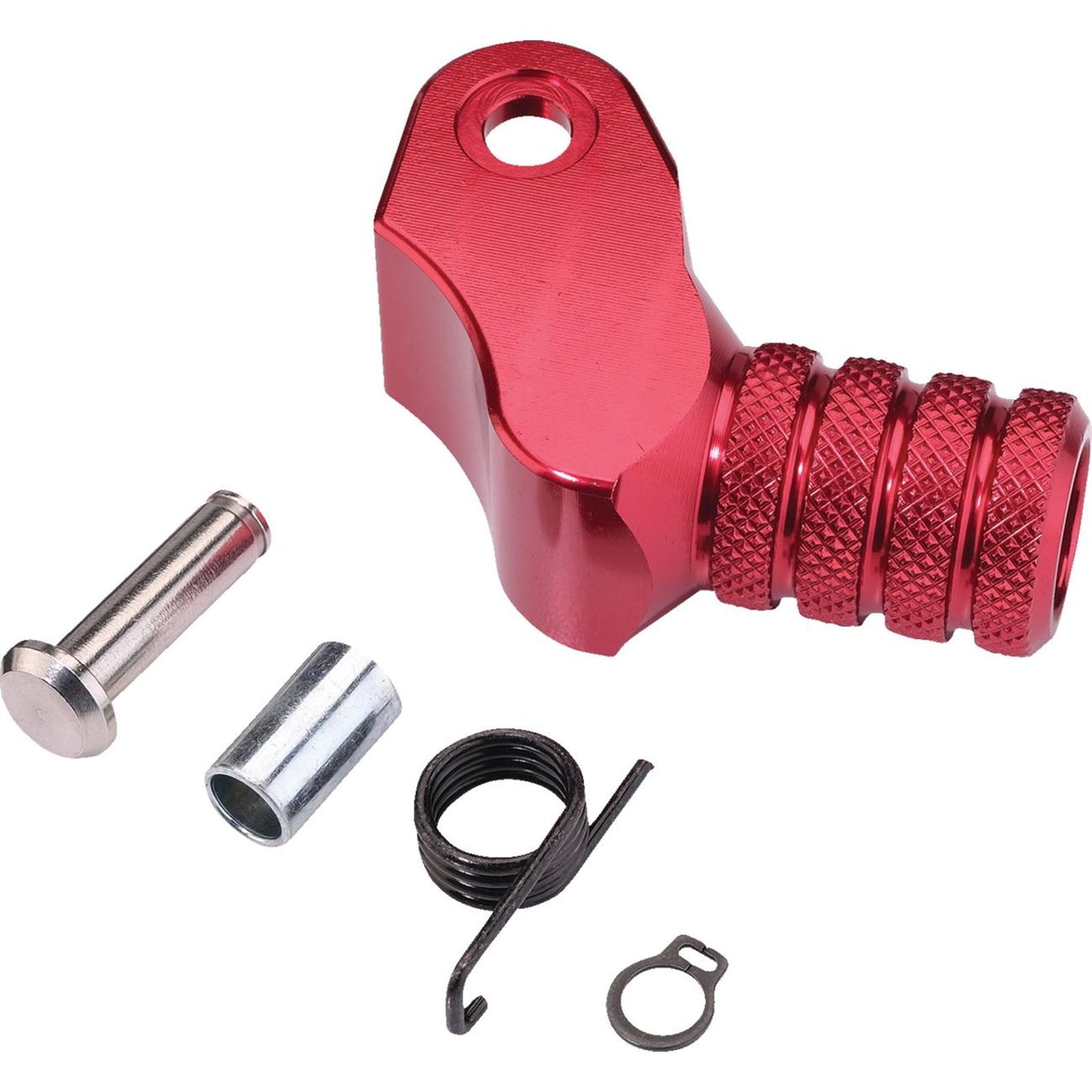 Moose Offroad Knurled Shift Lever Tip - 20 mm - Red 81-0000-10-10_1524868