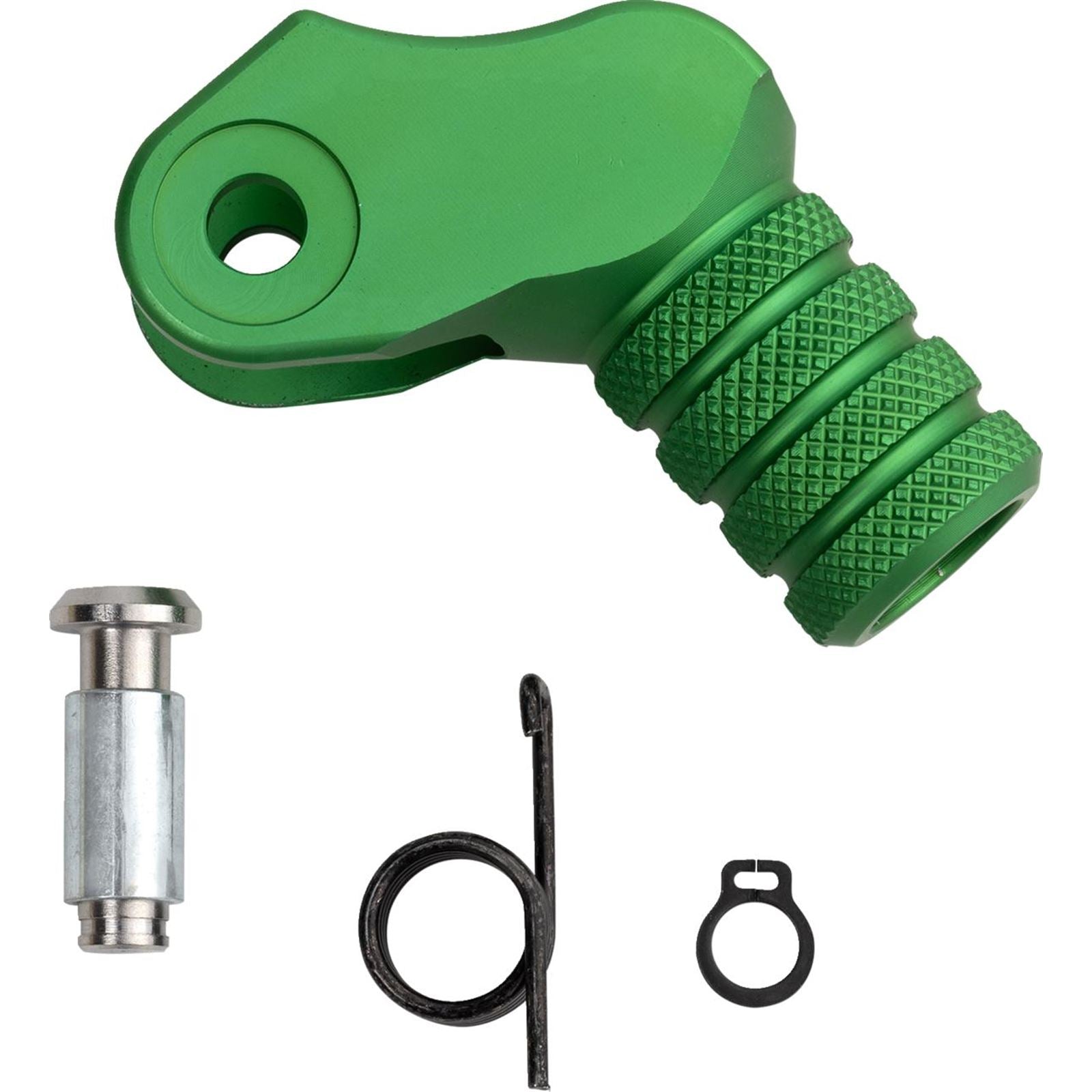 Moose Offroad Knurled Shift Lever Tip - 20 mm - Green 81-0000-10-30_1556008